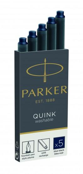 Naboje Parker Quink długie - kolor granatowy