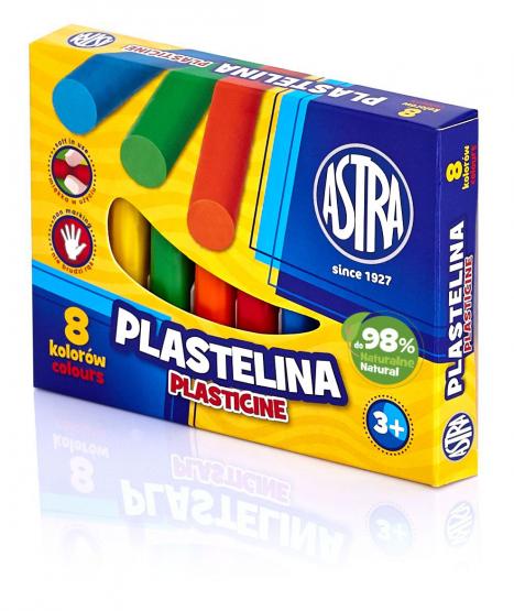 ASTRA plastelina 8 kolorów 