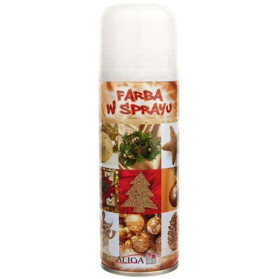 ALIGA farba w sprayu biała 250ml