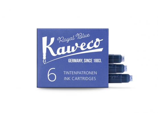 Naboje do pióra KAWECO niebieskie [6szt] Royal Blue