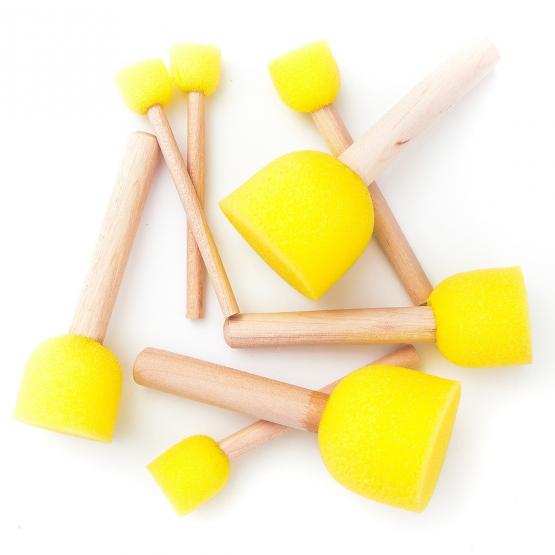 dpCraft zestaw pędzli z gąbki [8sztuk]