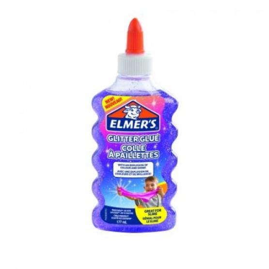 ELMER'S klej 177ml brokatowy fioletowy