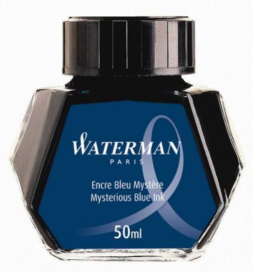 Waterman atrament w butelce 50ml - granatowy