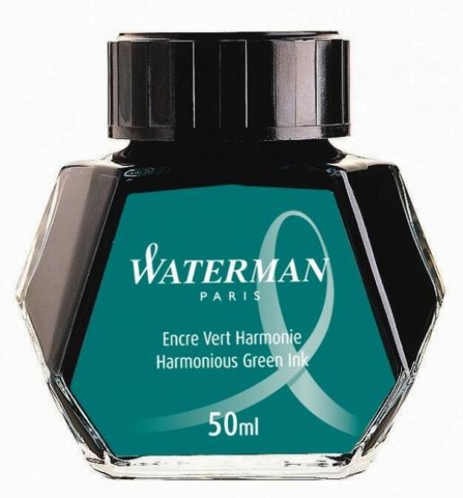 Waterman atrament w butelce 50ml - zielony