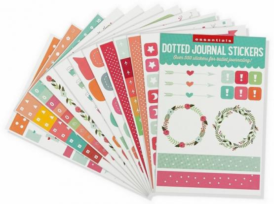 PETER PAUPER naklejki do Bullet Journal [550 sztuk]