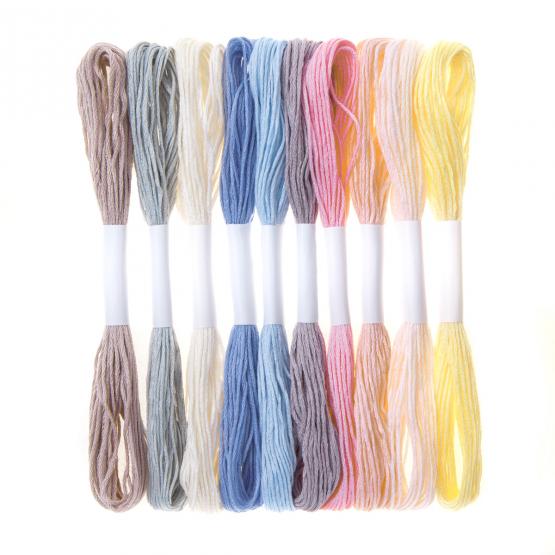 DP CRAFT zestaw mulin- pastelowy [10szt] 8m