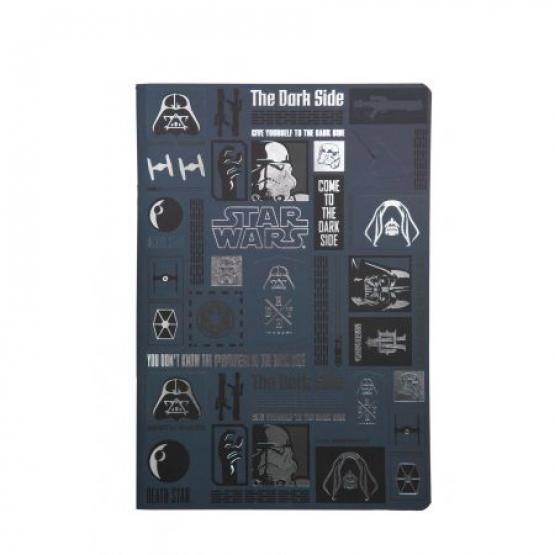 Zeszyt A5 60 kartek kratka PATIO 100 lat DISNEY Star Wars