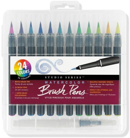 PETER PAUPER flamastry Brush Pens [24 kolory]