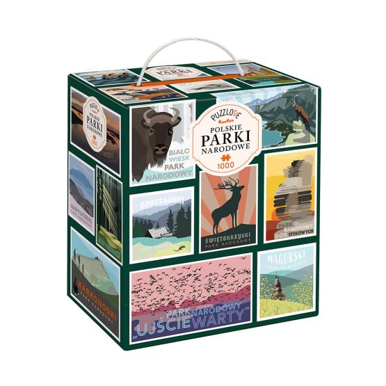CzuCzu Puzzlove Polskie Parki Narodowe [1000 elementów]