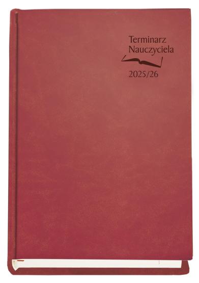Michalczyk i Prokop Terminarz Nauczyciela T-155V-B bordo