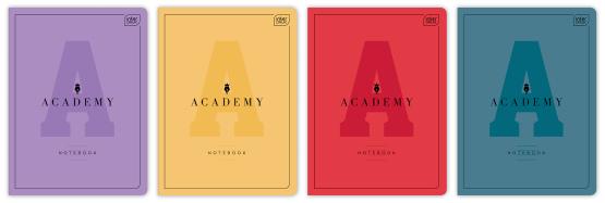 Zeszyt A5 60 kartek w linię INTERDRUK ACADEMY Hybrid