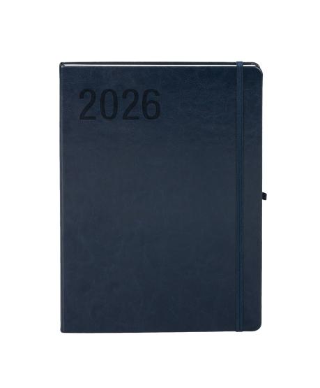 ANTRA kalendarz tygodniowy A4 FORMALIZM granatowy