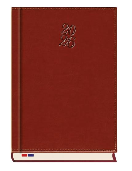 Michalczyk i Prokop kalendarz dzienny A4 Ambasador T-246N-58 brąz