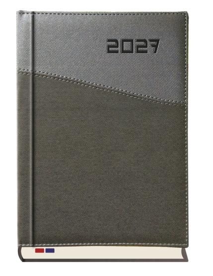 Michalczyk i Prokop kalendarz dzienny A4 Ambasador T-246K-52 szary grafit