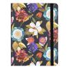 Notatnik A5 z gumką Floral Elegance PETER PAUPER