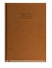 Kalendarz Klasyczny B5 skóra ciemny brąz