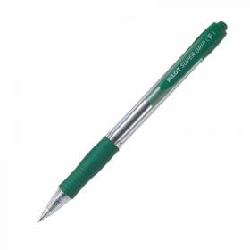 Długopis olejowy PILOT SUPER GRIP zielony