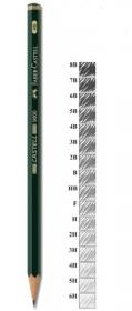 Ołówek drewniany Faber Castell 9000 [6H]