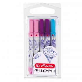 HERLITZ naboje My Pen mix kolorów [5 sztuk]