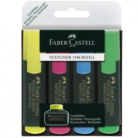 Faber Castell zestaw zakreślaczy Textliner 1548 [4 kolory]