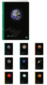 Zeszyt A5 60 kartek w kratkę ELISA Planets