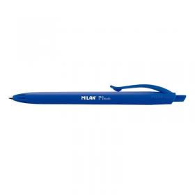 MILAN długopis P1 RUBBER TOUCH niebieski