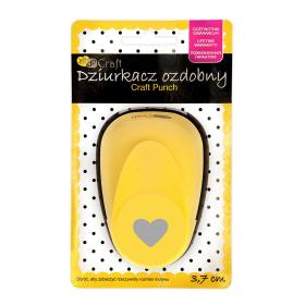 DP CRAFT dziurkacz ozdobny 3,7 cm serce [023]