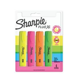 SHARPIE zastaw zakreślaczy Fluo XL [4 kolory]