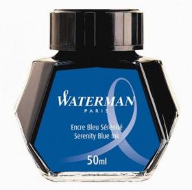 Waterman atrament w butelce 50ml  niebieski Serenity Blue