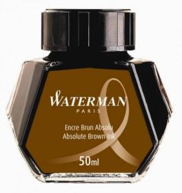 Waterman atrament w butelce 50ml  brązowy