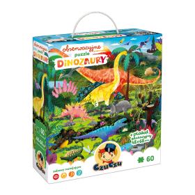 CzuCzu Puzzle Obserwacyjne Dinozaury 4+