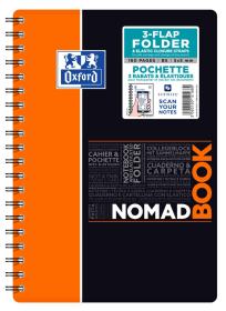 Kołozeszyt B5 80 kartek kratka OXFORD NOMADBOOK